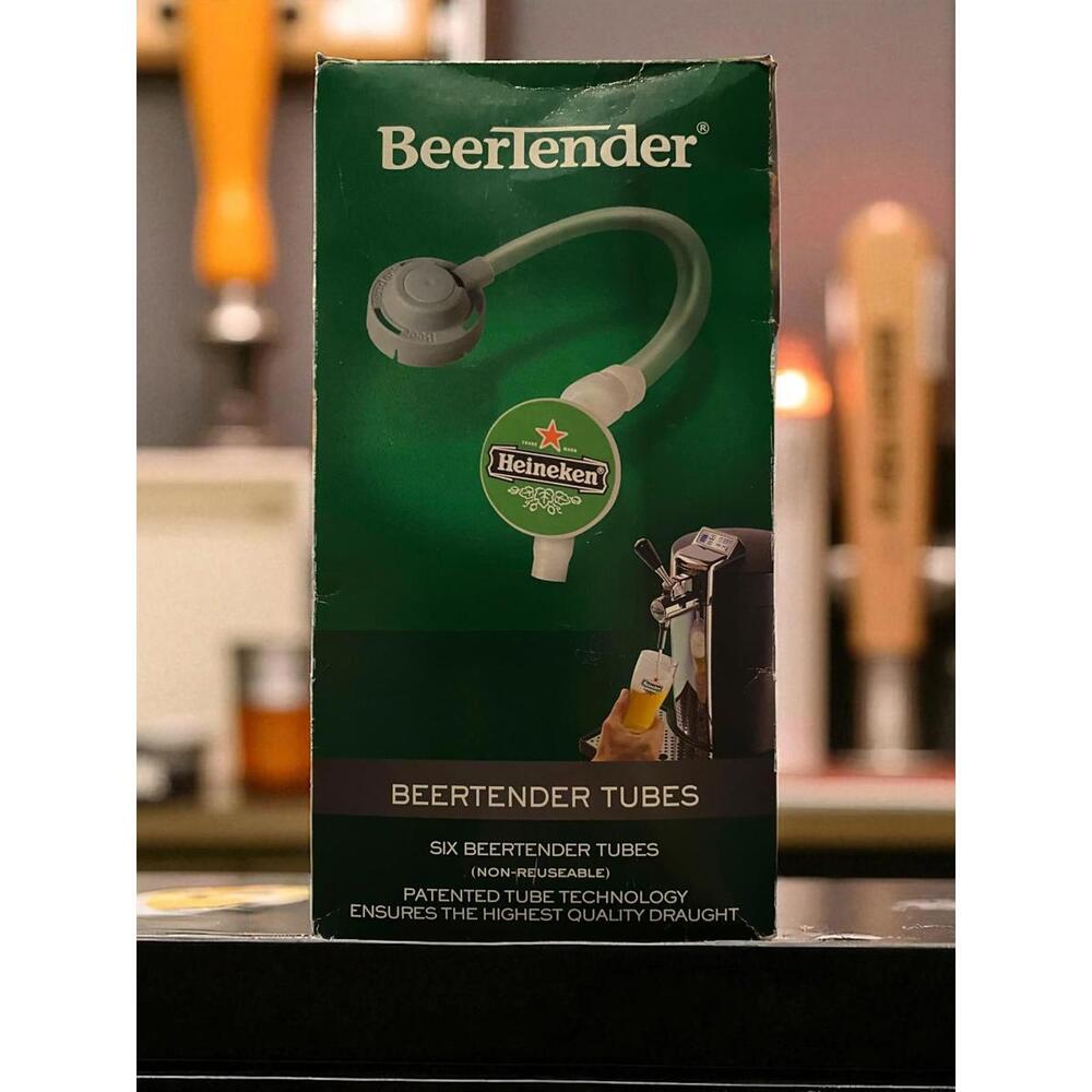 Beertender Tubes for Draught Beer System - Heineken Compatible